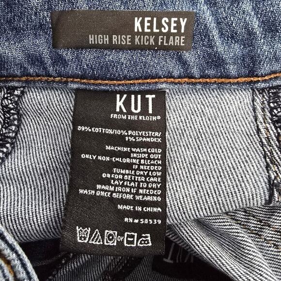 KUT From The Kloth Kick Flare Denim Size 2 - Picture 9 of 9